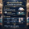 กติกาบาคาร่าเบื้องต้น การแจกไพ่ และการนับแต้มที่คุณต้องรู้