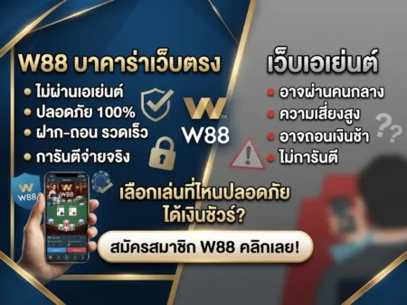 บาคาร่าเว็บตรง VS เว็บเอเย่นต์ เลือกเล่นที่ไหนปลอดภัย ได้เงินชัวร์