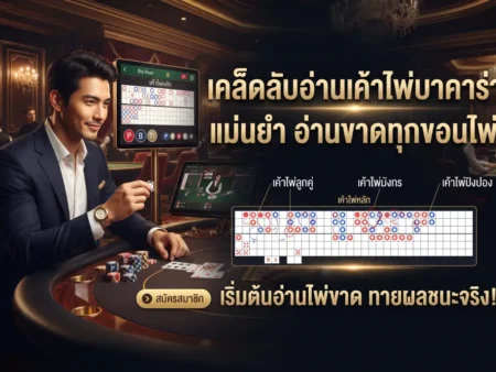 วิธีอ่านเค้าไพ่บาคาร่า แม่นยำ อ่านขาดทุกขอนไพ่