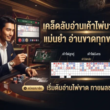 วิธีอ่านเค้าไพ่บาคาร่า แม่นยำ อ่านขาดทุกขอนไพ่