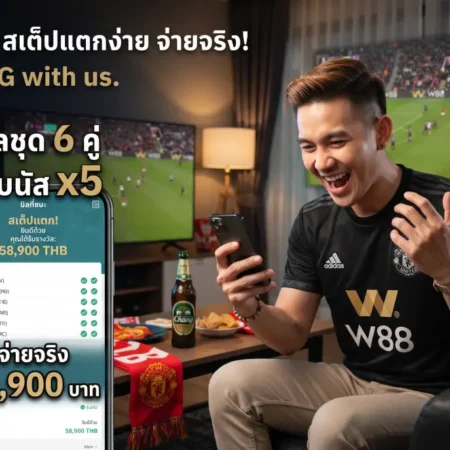 เจาะลึก W88 แทงบอลชุด บอลสเต็ป สเต็ปแตกง่าย จ่ายจริง กำไรคูณสิบ!